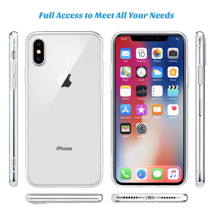 Slim Clear Soft TPU Cover For iPhone X XR XS Max