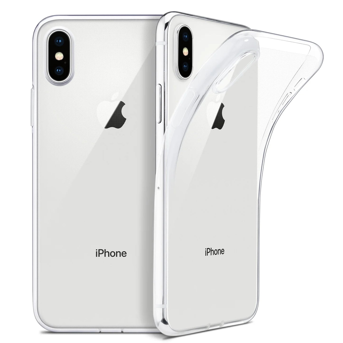 Slim Clear Soft TPU Cover For iPhone X XR XS Max