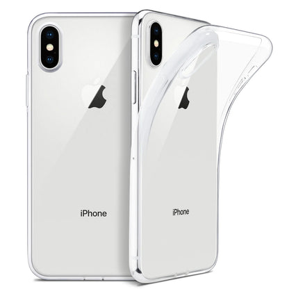 Slim Clear Soft TPU Cover For iPhone X XR XS Max