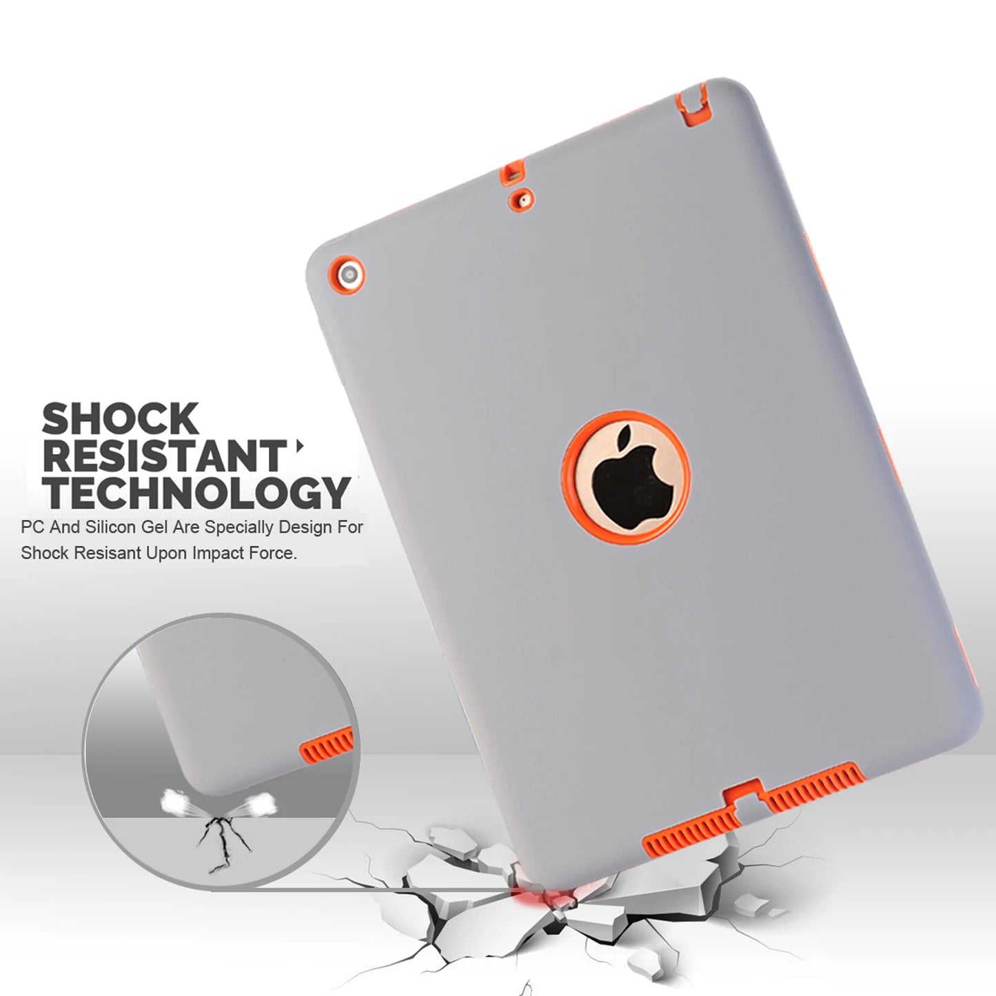 High-Impact Shockproof Case For  iPad 9.7"