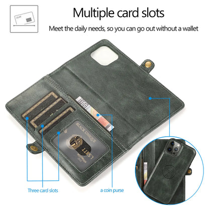 Magnetic split Wallet Case for iPhone 11