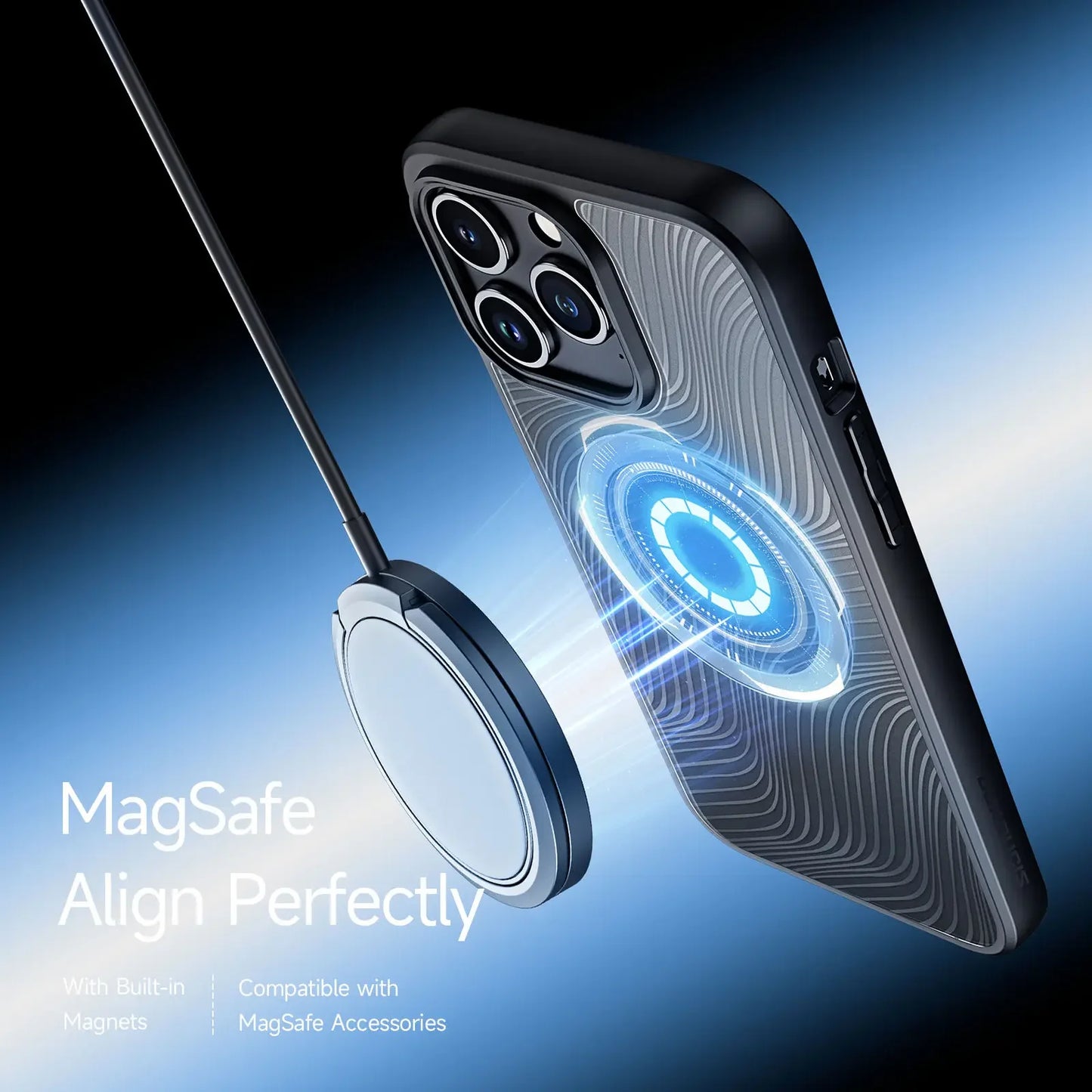 Magnetic Mag-Safe Comfortable Grip Case for iPhone13