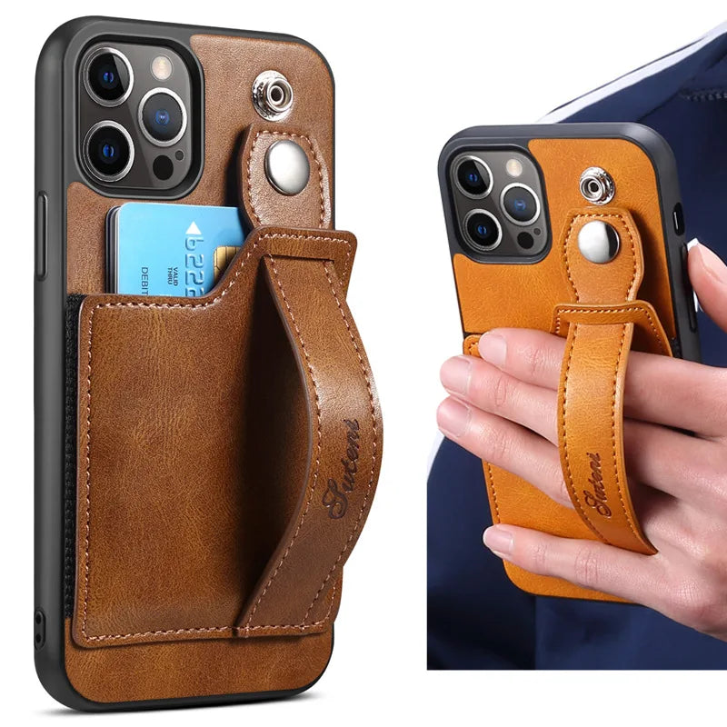 PU Leather Wallet flip Cover for iPhone 13 Pro Max