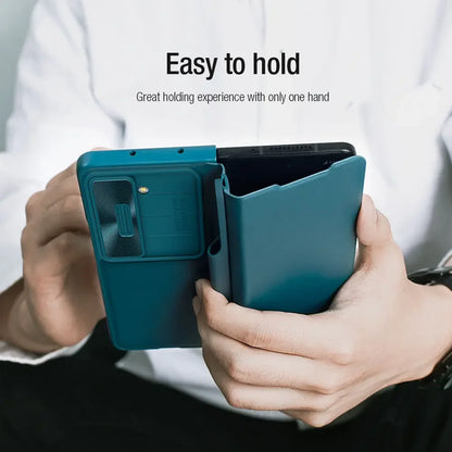 Qin Flip Leather Case for Samsung Galaxy Z Fold 5