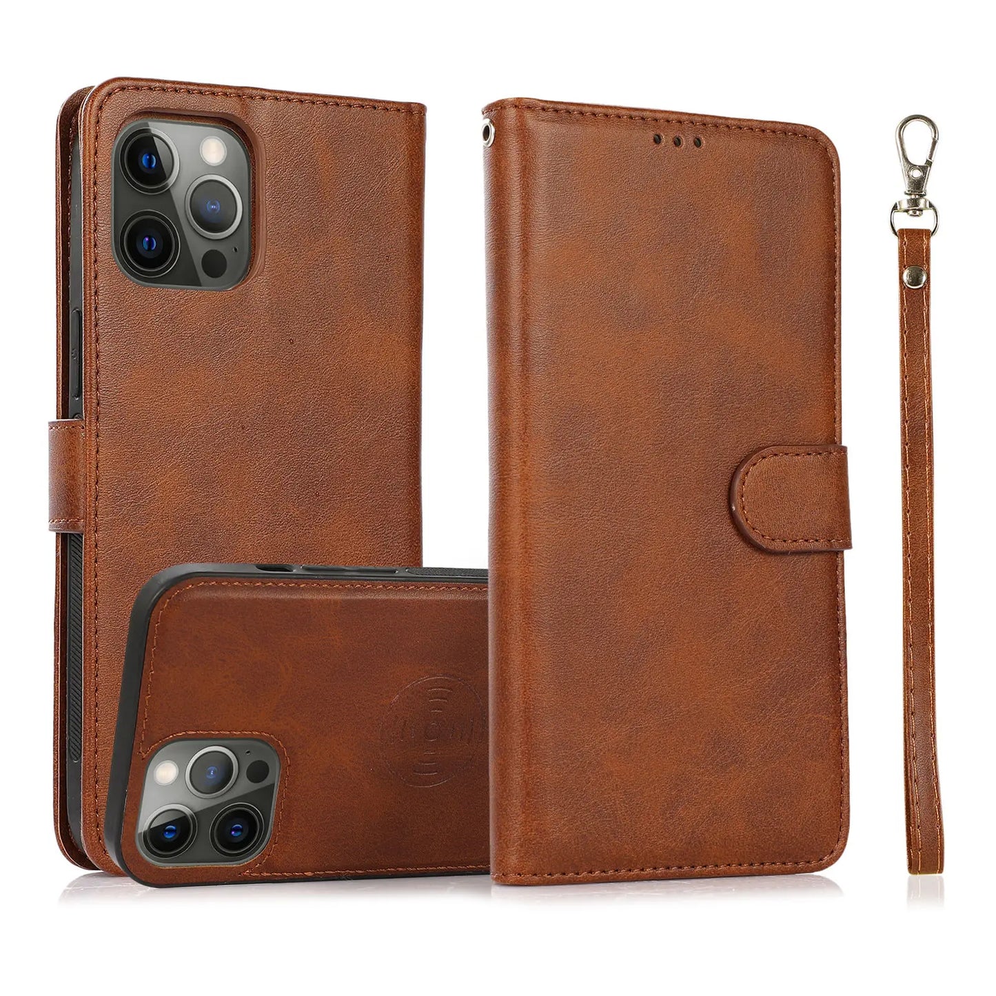 Metal Magnetic Wallet Case for iPhone 11 Pro