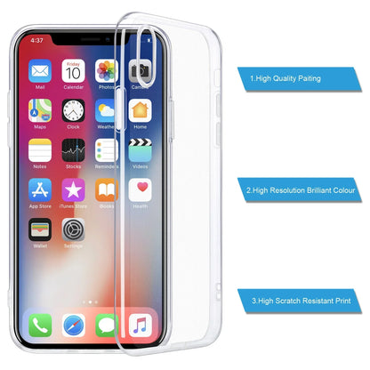 Slim Clear Soft TPU Cover For iPhone X XR XS Max