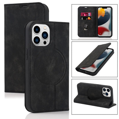 Magnetic Wallet Leather Case for iPhone 12 Pro