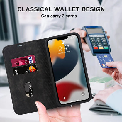 Magnetic Wallet Leather Case for iPhone 12 Pro