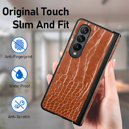 Crocodile Pattern Case for Samsung Galaxy Z Fold 3/4