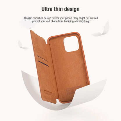 Qin Leather Case For iPhone 14 Pro Max