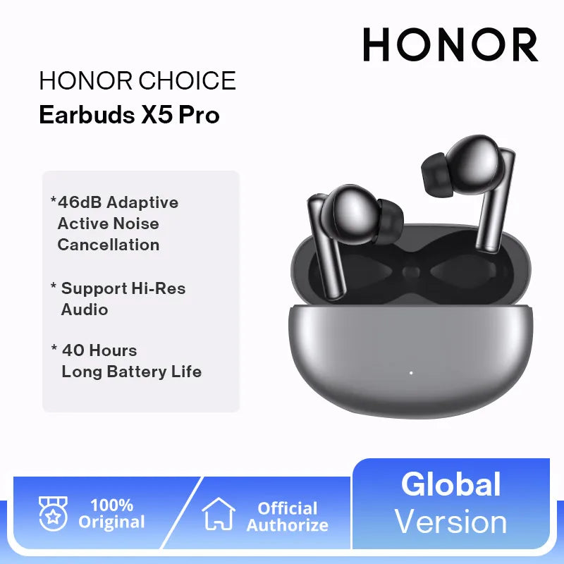 Adaptive Active Noise Cancellation Long Battery Life Earbuds