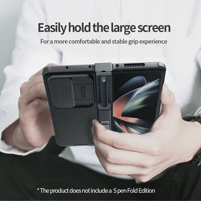 Slide Camera Back Protector Cover For Samsung Galaxy Z Fold 3/4