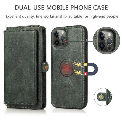 Magnetic split Wallet Case for iPhone 11