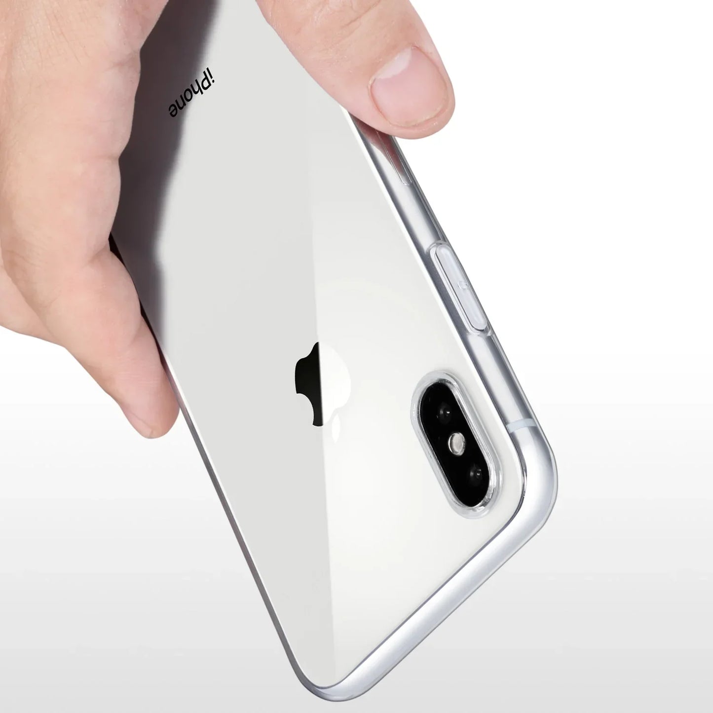 Slim Clear Soft TPU Cover For iPhone X XR XS Max