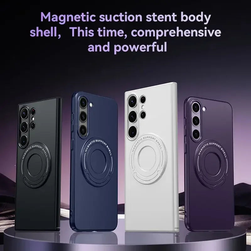 Magnetic Ring Stand Case for Samsung Galaxy S23/S24