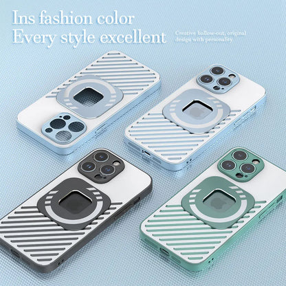 Magnetic Metal Case for iPhone 14 Pro Max