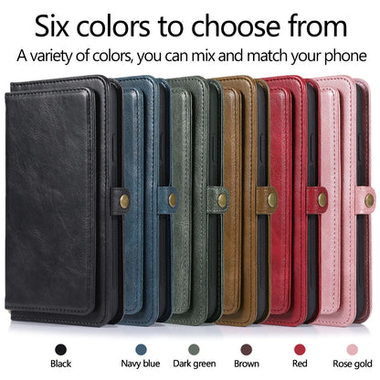 Magnetic split Wallet Case for iPhone 11