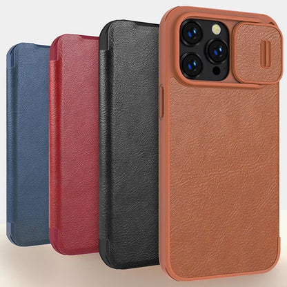 Qin Leather Case For iPhone 14 Pro Max