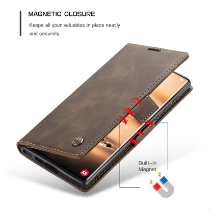 Luxury Magneti Card Holder Wallet Cover for Samsung Galaxy S Series