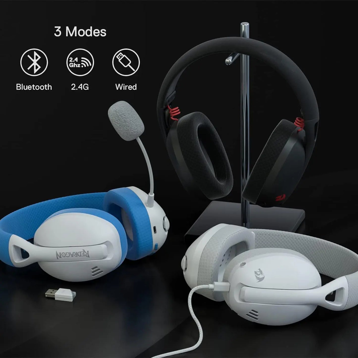 Bluetooth Wireless Gaming Lightweight Headset