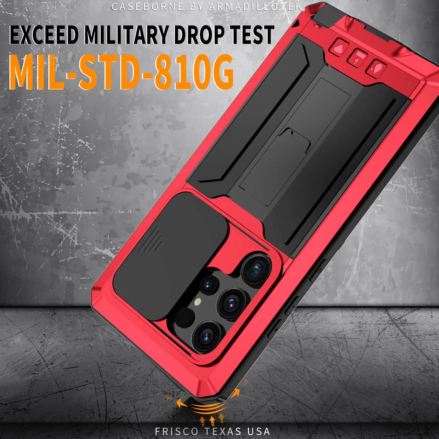 Military Grade Full-Body Rugged for Samsung Galaxy S23/S24 Ultra