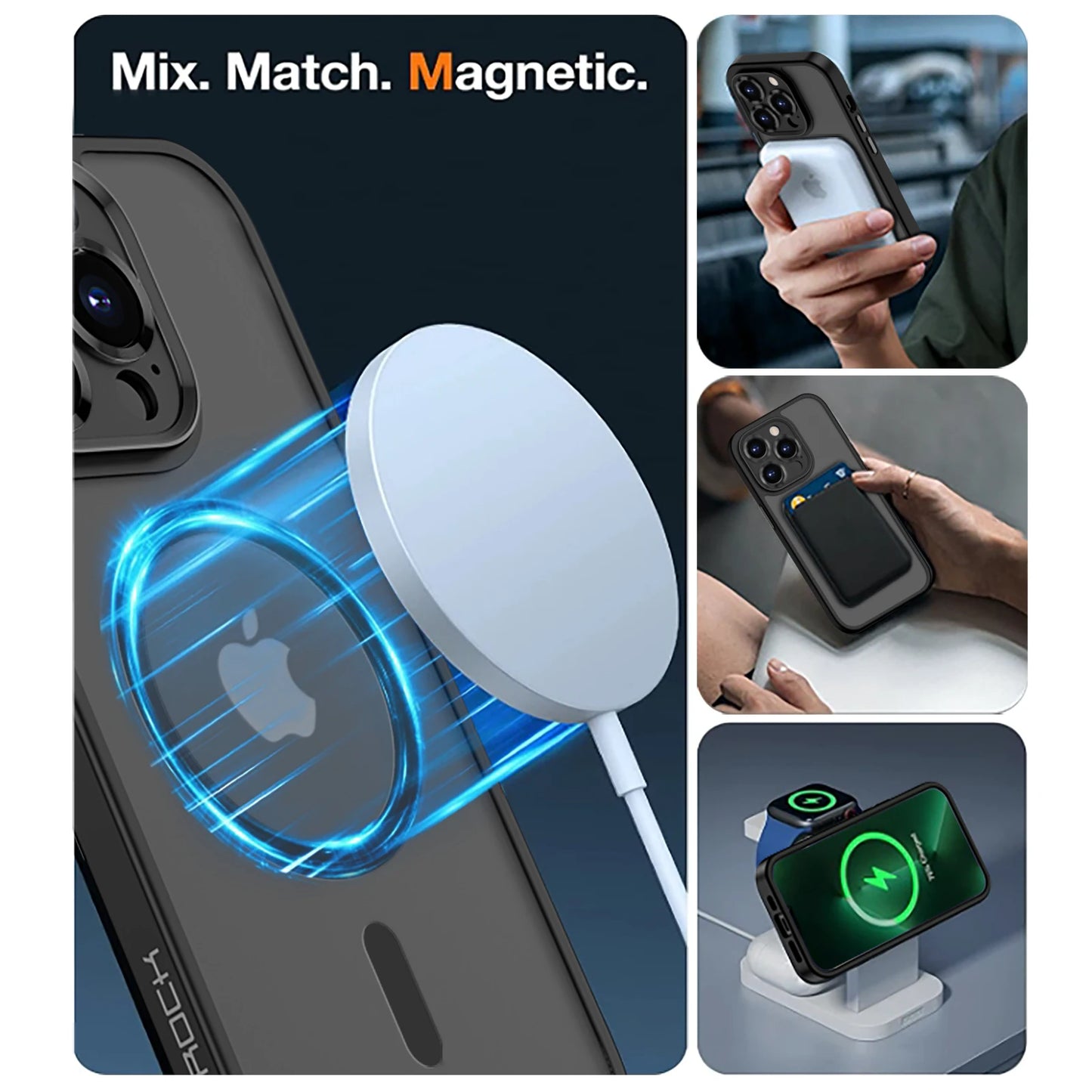 7 in 1 Magnetic Case for iPhone 14 Pro Max