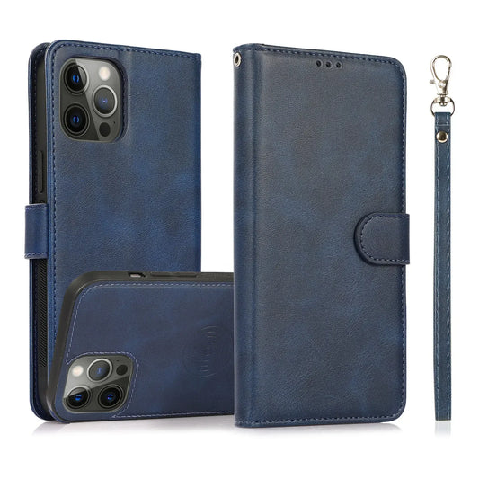 Metal Magnetic Wallet Case for iPhone 12Pro Max