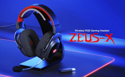 Zeus-X RGB Wireless Gaming Audio Headphone Headset