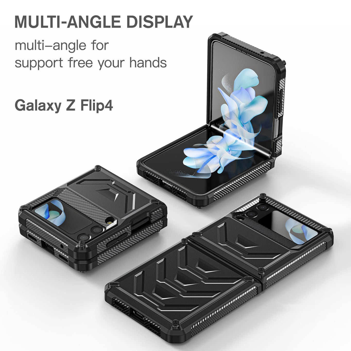 Rugged Phone Case for Samsung Galaxy Z Flip 3/4