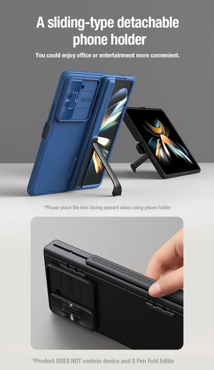 Cam shield Fold Case for Samsung Galaxy Z Fold 5