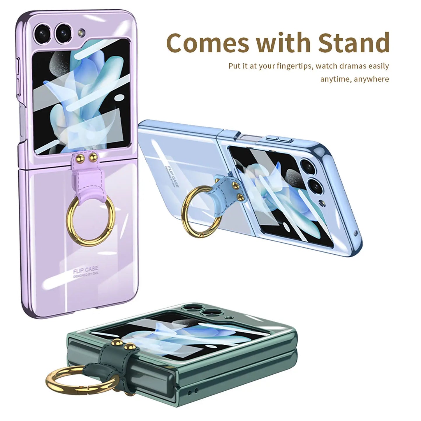 Fashion Electroplating Case for Samsung Galaxy Z Flip 5