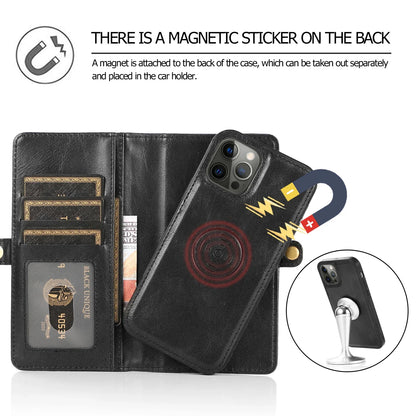 Flip Leather Wallet Case For iPhone 11 Pro Max