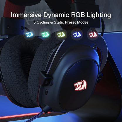 Zeus-X RGB Wireless Gaming Audio Headphone Headset