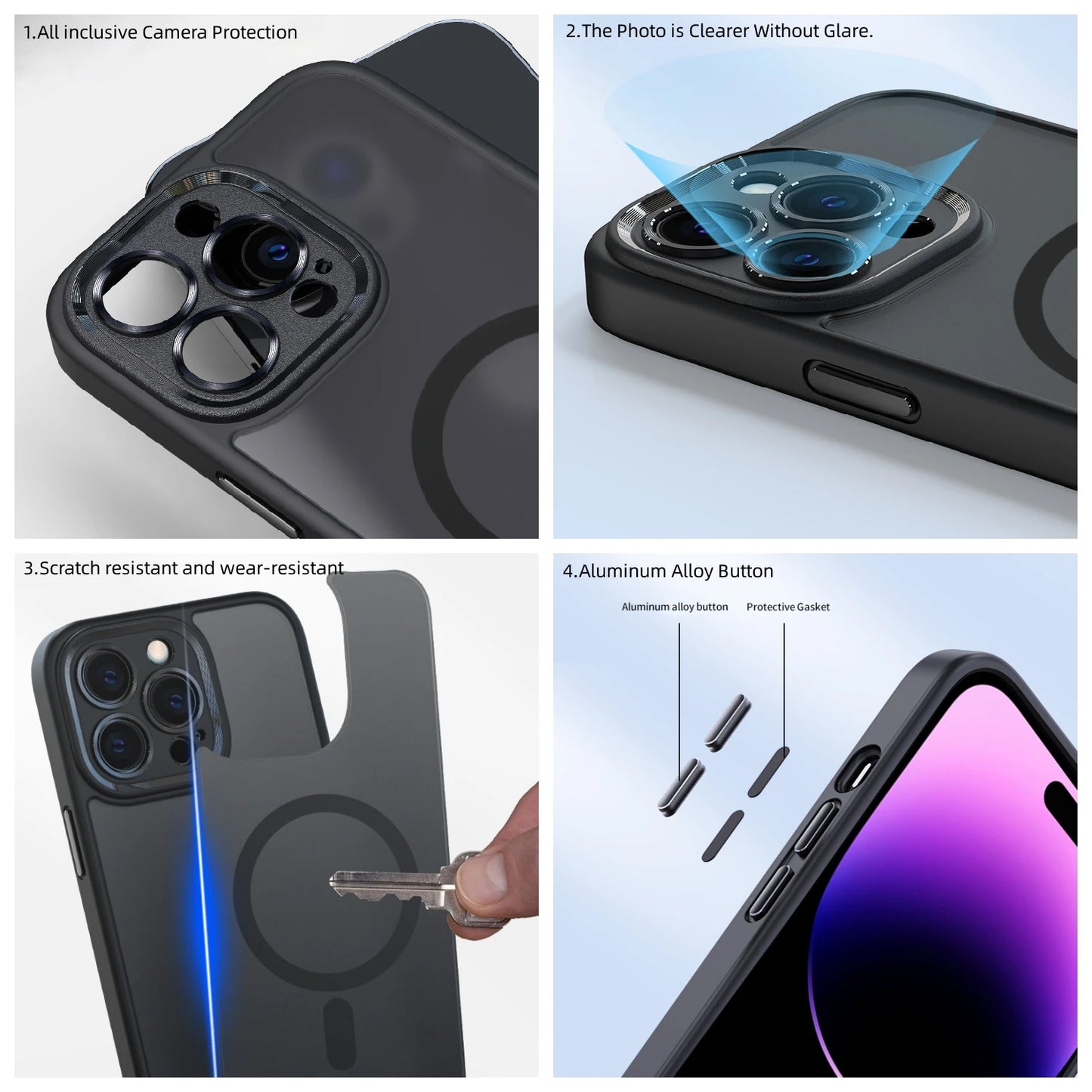 7 in 1 Magnetic Case for iPhone 14 Pro Max