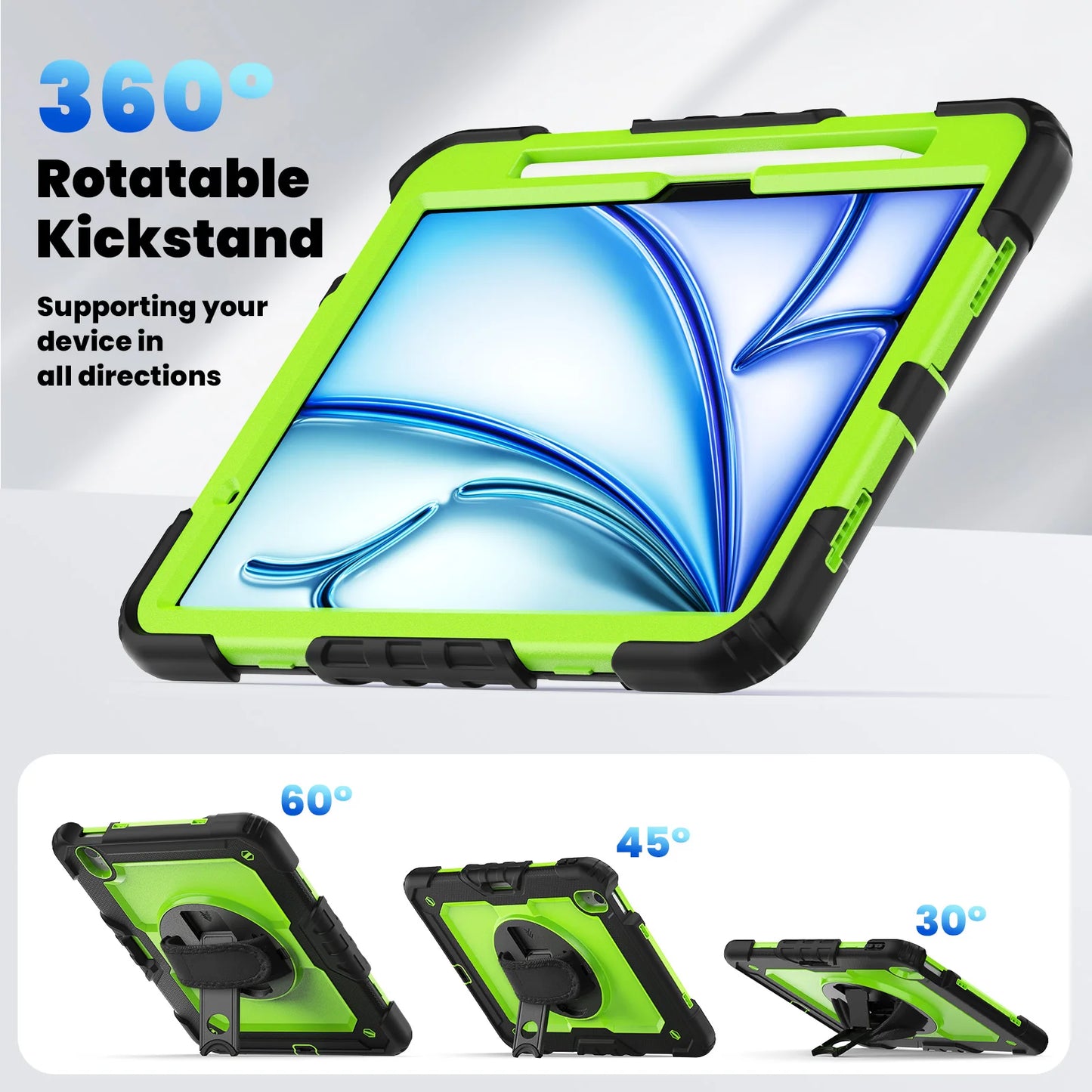 Military Grade Shockproof Case for iPad Air 11