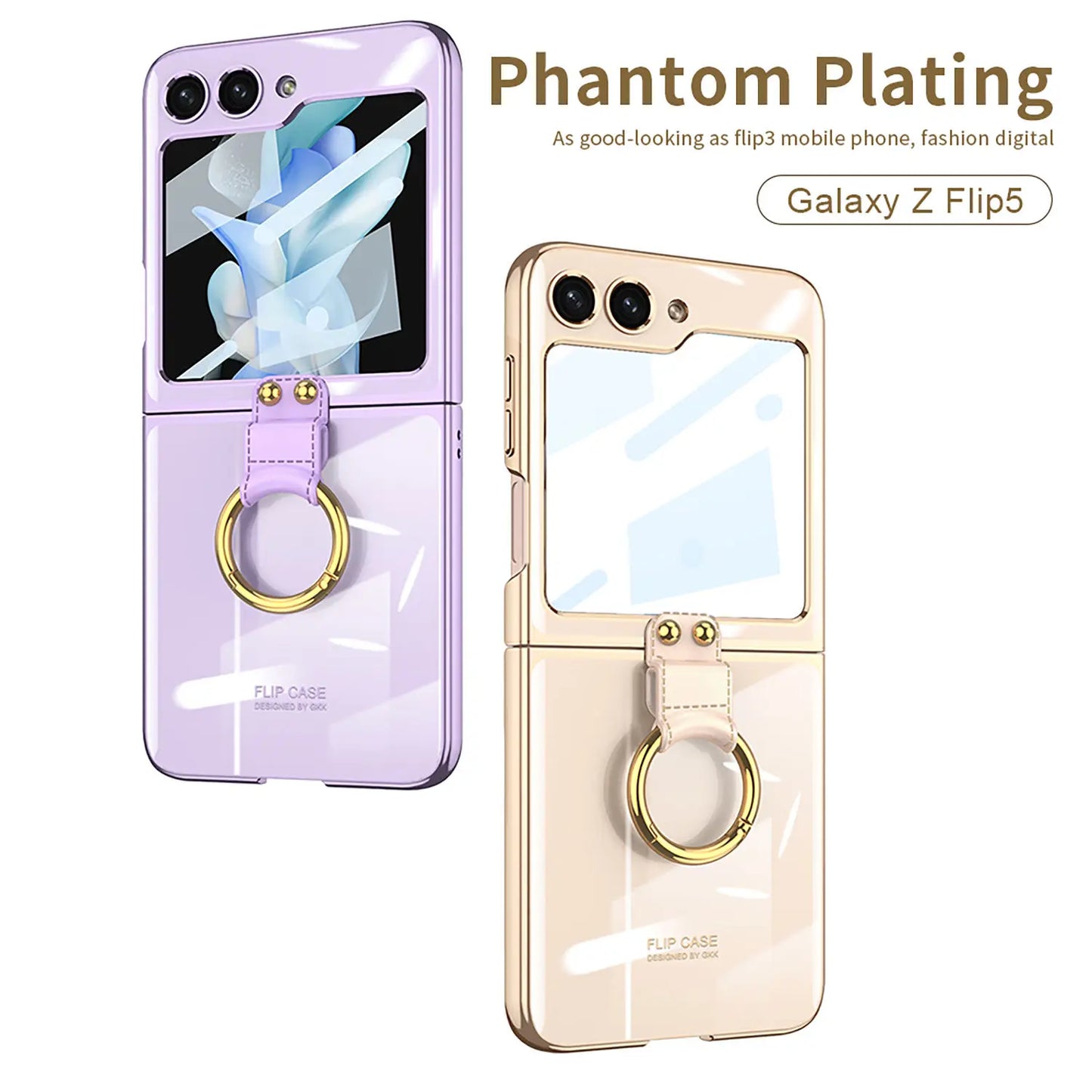 Fashion Electroplating Case for Samsung Galaxy Z Flip 5