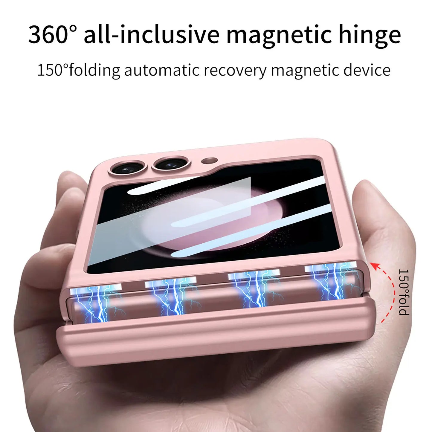 All-inclusive Magnetic Hinge Case For Samsung Galaxy Z Flip 5