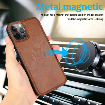 Metal Magnetic Wallet Case for iPhone 11 Pro