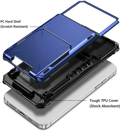 Mini Card Slots Wallet Case For iPhone 13 Pro Max