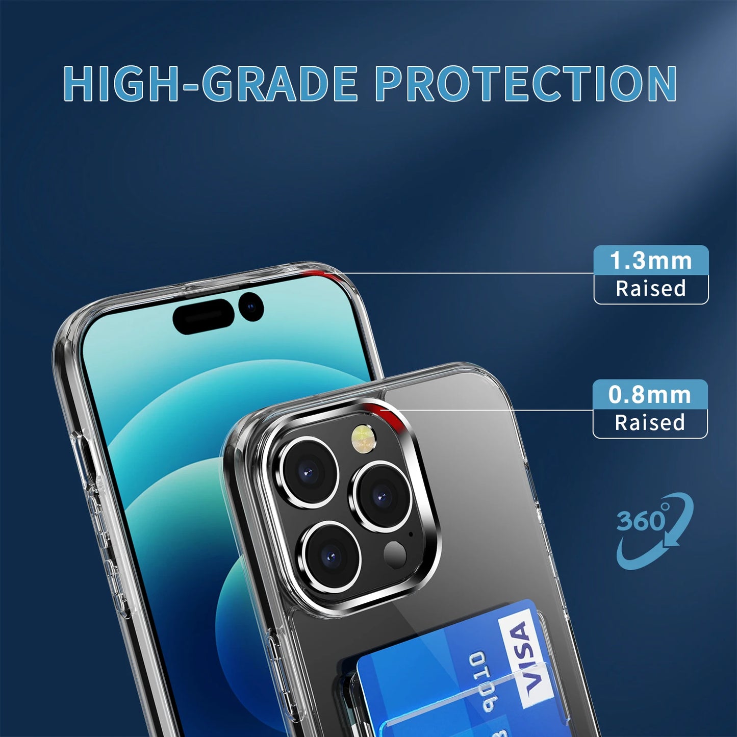 Heavy Duty Protection Case for iPhone 15